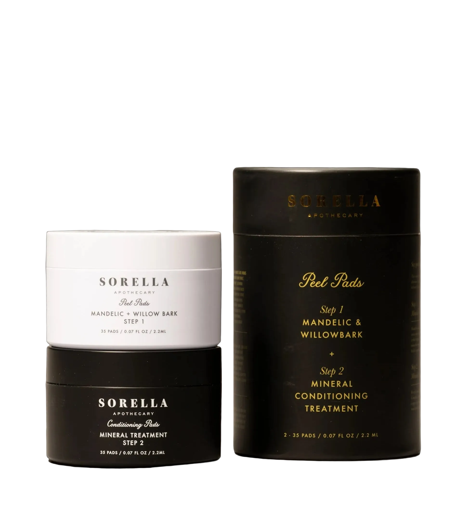 Mandelic + Willow Bark Peel Pads